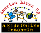 America Links Up, A Kids Online Teach-In