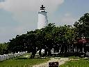 Ocracoke Lighthouse and the Former Keeper's Quarters