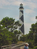Cape Lookout Lighthouse, side view