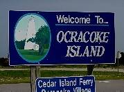 Ocracoke's Welcome Sign